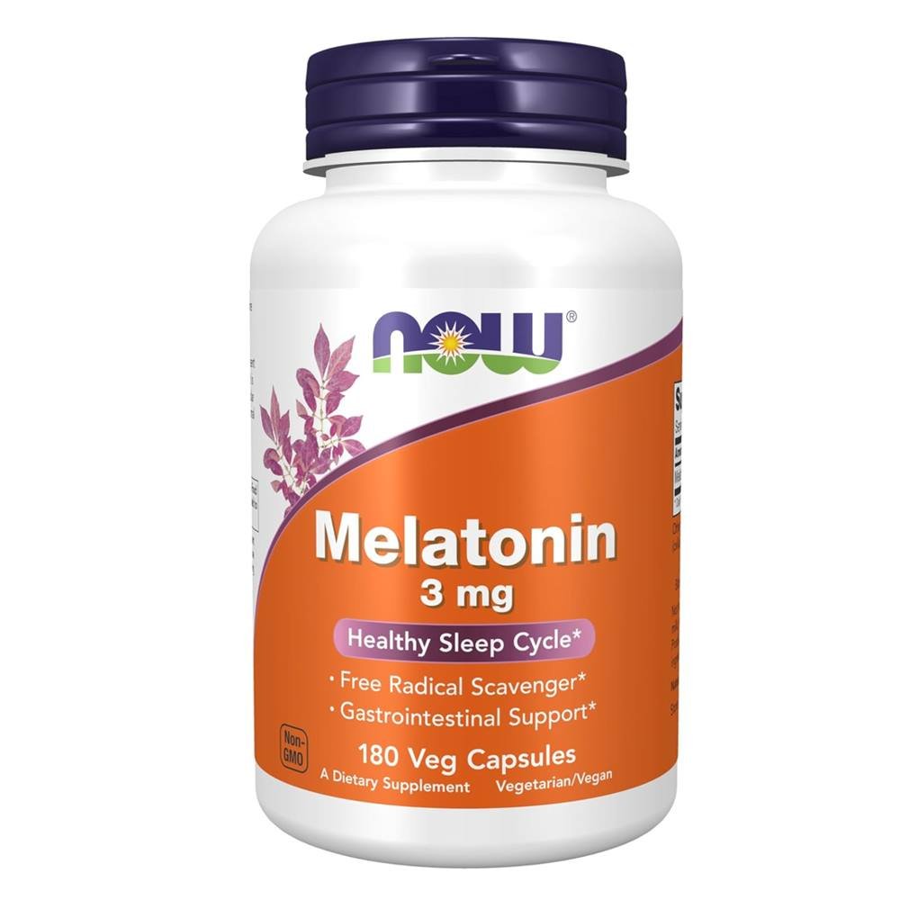NOW Foods, Melatonin, 3 mg