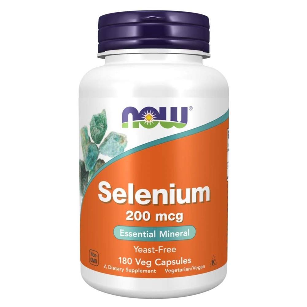 NOW Foods Selenium 200 mcg 90 Capsules